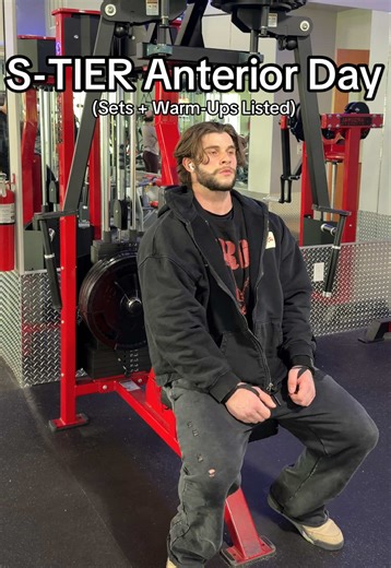 S-Tier Anterior Day: Chest, Shoulders, Triceps & Quads
