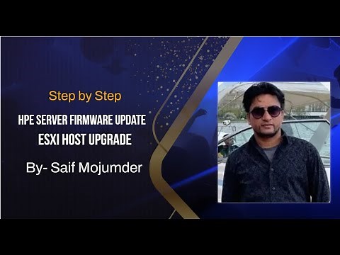 Optimize Your Infrastructure: HPE Server Firmware Update & ESXI Host Upgrade Explained