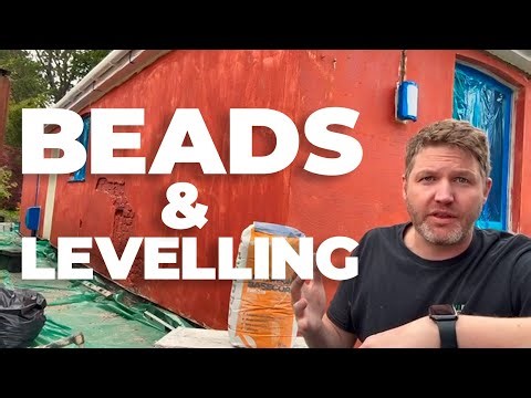 Silicone render system Beads + Levelling