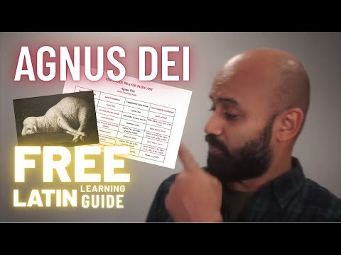 Learn the Agnus Dei | FREE Latin Learning Guide