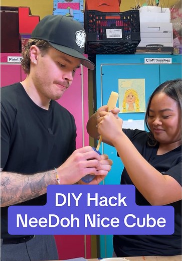 DIY NeeDoh Nice Cube Challenge