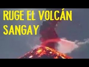 Última hora: Continúan explosiones del volcán Sangay en Ecuador dejando varias ciudades afectadas