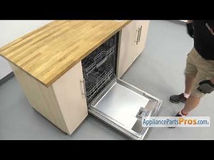 How To: Bosch/Thermador/Gaggenau Dishwasher Door Spring Retainer 00632896