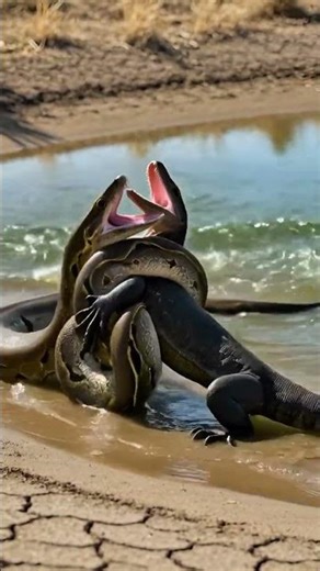 Python vs Monitor Lizard — One Mistake Ends It