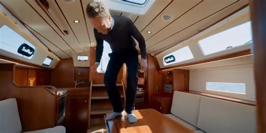 50K views · 636 reactions | A demonstration video how robust a Hallberg-Rassy 340 saloon table is Come and visit Germany´s largest in-water boat show, Ancora Yachtfestival, Neustadt i.H. at the bay of Lübeck, 23-25 May 2025. Hallberg-Rassy will show the 69, 44, 400 and 340, as well as two pre-owned yachts for sale. Watch thw whole 41 minutes video ”Halberg-Rassy 340 a The Movie” at https://www.youtube.com/watch?v=ss5E1z6OliU&pp=ygUJUmFzc3kgMzQw | Hallberg-Rassy | Facebook