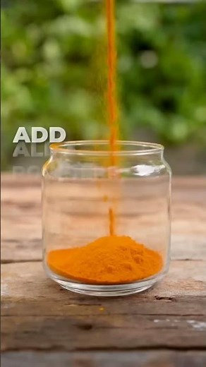 Homemade Tooth Powder Using Only 3 Ingredients #shorts