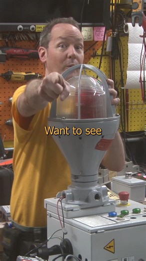 Chris Boden on Instagram: "Explosion Proof Strobe Light #chrisboden #comedy #beacon #xenon #warning #danger #hazardous"