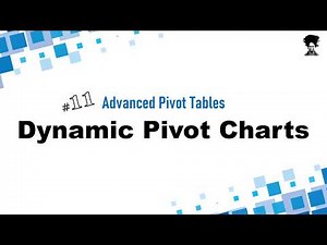 Advanced Pivot Table Tricks #11 - Dynamic Pivot Charts