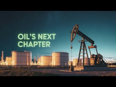 Oil Pump Digital Background 4K Animation Loop | No Copyright