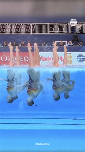 Synchronized Swimming is Insane #impressive #shorts