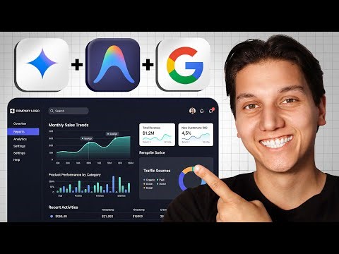 How I Vibe Code Advanced AI Dashboards With Google Antigravity