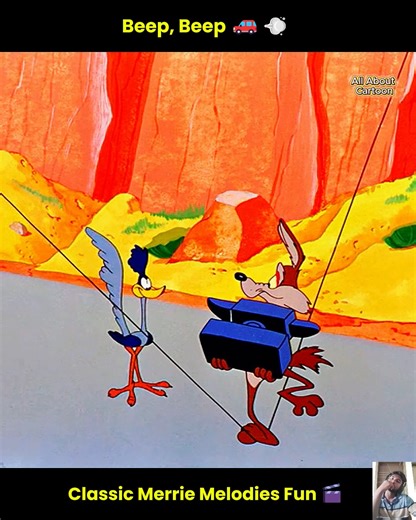 Beep, Beep 🚗💨 Road Runner Outsmarts Wile E. Coyote Again! Classic Merrie Melodies | All About Cartoon