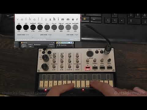 KORG Volca Keys: 16-voices synth pad tutorial