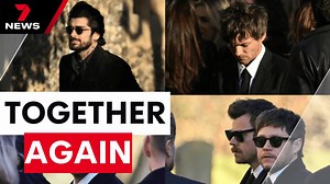 Liam Payne's One Direction bandmates have gathered in the English countryside to farewell the 31-year-old star. The singer's family was joined by a long list of celebrities to mourn his death with many fans still grieving. Download the 7NEWS app: https://7news.link/7NEWSapp #7NEWS | 7NEWS Brisbane