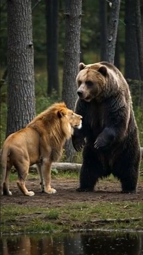 誰も知らないライオンとヒグマどっちが強いか！