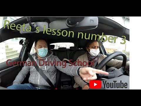 Reeta Video #1 German Driving School Fahrschule English - Learn To Drive In Germany