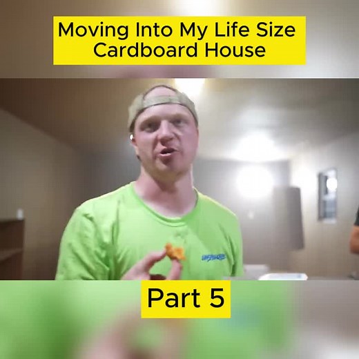 Moving Into My Life Size Cardboard House Part 5 #unspeakable #viral #trending #fyp #foryou
