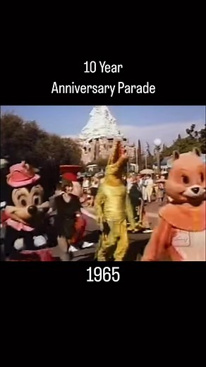 14K views · 341 reactions | Disneyland’s 10th anniversary parade  #1960s #disneyland #throwback #anniversary #parade #mickeymouse #memories #waybackwednesday #disneyparks #oldschool | Days Gone Disney | Facebook