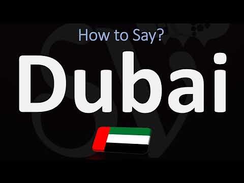 How to Pronounce Dubai? (CORRECTLY)