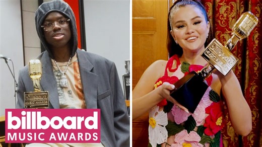 Selena Gomez & Rema Accept Top Afrobeats Song for ‘Calm Down’ | Billboard Music Awards 2023