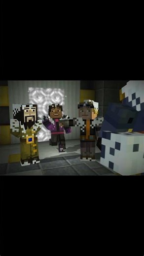 Minecraft Story Mode 😱#minecraftshortsts