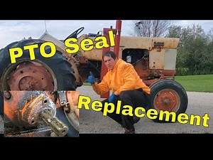 Tractor PTO Seal Replacement (Case 311B) #tractor #tractorvideo #case #casetractor