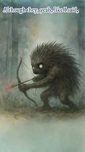 MILK-WHITE EYES #PuckwudgieFacts #Lore #MilkWhiteEyes #Wampanoag #TrueScaryStories #CryptidCore #KCL