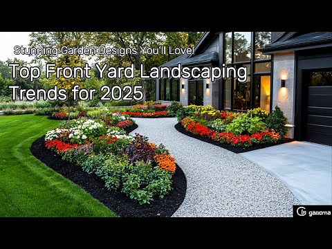 Top Front Yard Landscaping Trends for 2025 | Stunning Garden Designs You’ll Love!