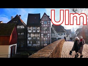 Walking Tour through Ulm Germany : Discover the Fusion of History and Modernity/Ulm 4K Walking Tour