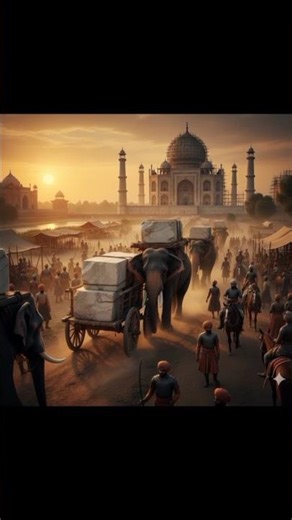 “How Taj Mahal Was Built | From Start to Finish | 22 Years of Hard Work 🕌”
