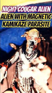 👈🏼 👽 Night Cougar Alien | Action Figure | NECA Toys | Alien With Magnetic Kamikaze Parasite