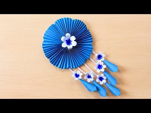 Easy Paper Wall Hanging | DIY Wall Hanging Craft Ideas