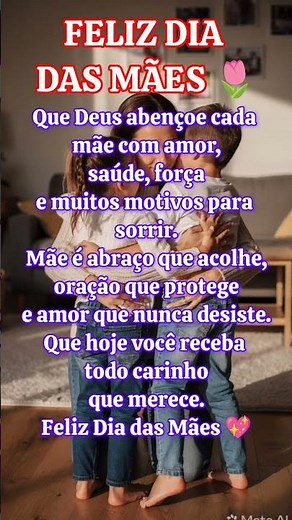 ESSA MENSAGEM É PARA TODAS AS MÃES 💖 Feliz Dia das Mães #diadasmães