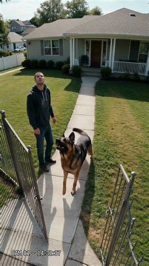 Hero German Shepherd Attacks Stranger & Saves Home on CCTV! 🐕🚨