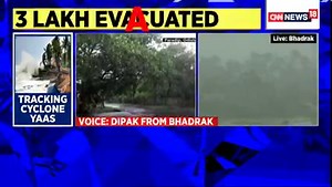 #CycloneYaas likely to move North-Northwestwards and cross North Odisha and West Bengal coasts to the North of Dhamra and South of Balasore during noon on Wednesday. News18's Deepak Jena & @AparnaBose4 share details with @ridhimb. | News18