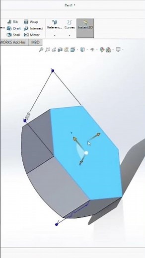 flanged coupling design in SOLIDWORKS and render in Visiualize #keyshot #solidworks #flanges #cad