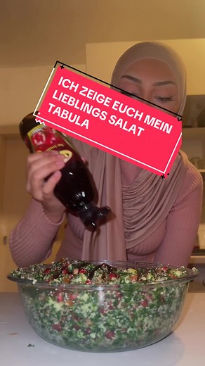 Rezept für arabischen Tabula Salat