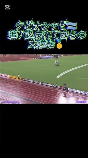 2025東京世界陸上男子4×400mリレー決勝での感動シーン#陸上 #trackandfield #マイルリレー#東京世界陸上