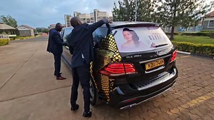 Arrived early Waiting for the family. To the family, friends of Betty Bayo we praying for you that God will Comfort you during this difficult period of loss and grief. | Delights Funeral Directors