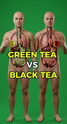 What Happens Inside Your Body When You Drink Green Tea VS. Black Tea?