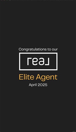 🏆 Continuing to Grow Together 🏆 A BIG CONGRATULATIONS to our newest Elite Agents! 🎉 At Real, top-performing agents who embody our core values can earn Elite Agent status. This includes many benefits including equity awards, reduced post-cap transaction fees, and more! We’re so grateful to be in partnership with our amazing agents. | Real