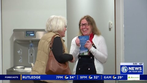 ‘The community’s alive again’: Newport library reopens after Hurricane Helene damage