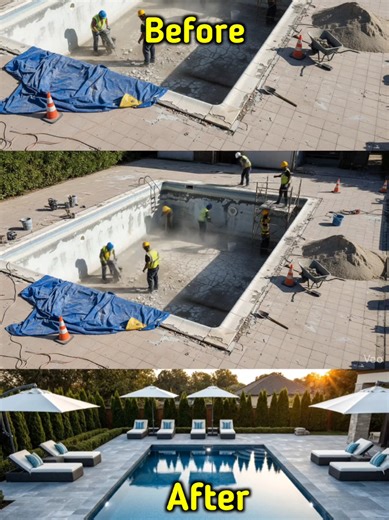 Luxury Swimming Pool Transformation Time Lapse