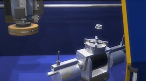 Grinding Process, Animation, Knife. Free Stock Video