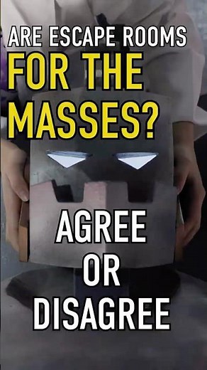 Escape Rooms are FOR the Masses | Agree or Disagree | Red Door Escape Room #escaperoom