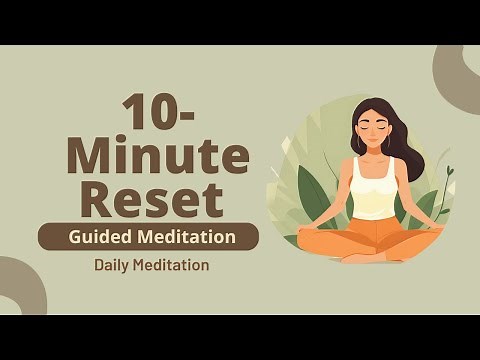 10-Minute Reset | Guided Meditation to Refresh Your Mind & Body | Daily Meditation
