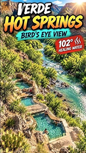 Verde Hot Springs, Arizona, USA #traveldestinations #arizona