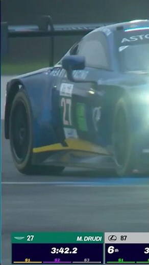 Drudi STORMS to LMGT3 Pole 🔥