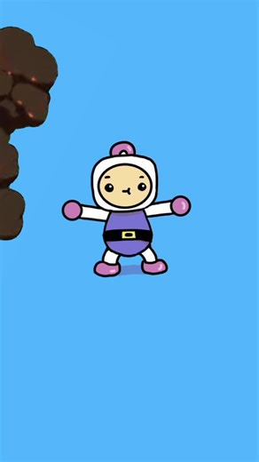 He brings the boom 💣 #bomberman #cartoon #animation #dance #boom