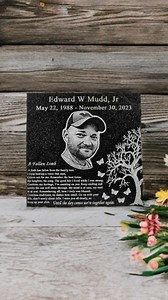 Laser Engraved Granite Photo Tiles, Custom Grave Marker Memorial Stone, Garden Remembrance Stone, Portrait Stone, Pet Loss Memorial, - Etsy Canada